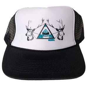 Vestal Deer Design Foam Mesh Trucker Snapback Hat